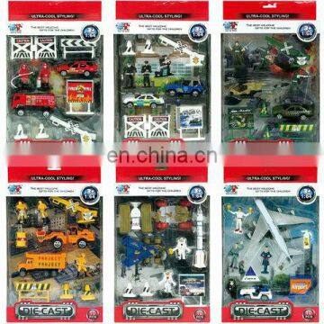 metal combined toy set