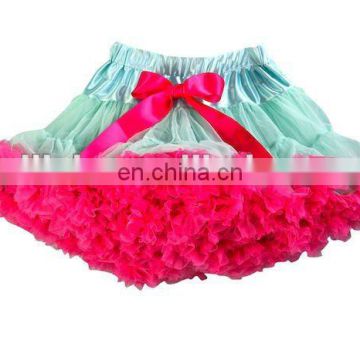 two tone colour baby girl cute pettiskirt / tutu skirts pettiskirts MP-0032