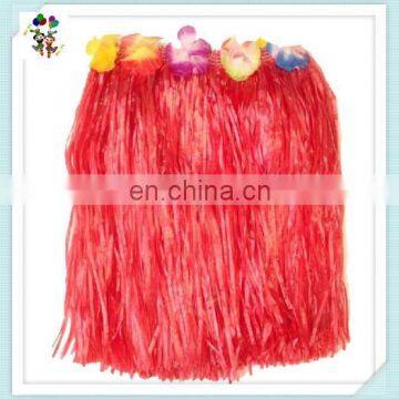 Cheap Party Rainbow Colors Sexy Hawaiian Hula Grass Skirts HPC-0998 photo-6