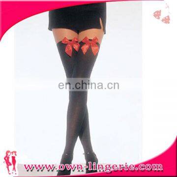 Spandex / Nylon Material and Adults Age Group High Stockings