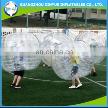 Human bubble ball cheap plastic tpu bumper balls