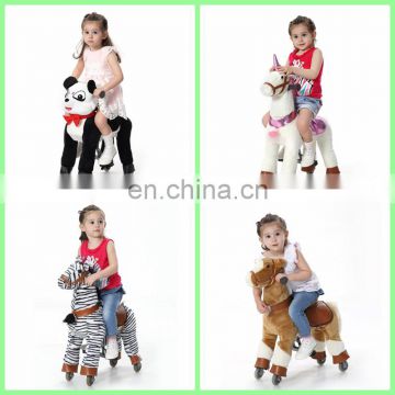 New arrival!!!HI CE walking ride on toys with wheels,pony ride on horse for children