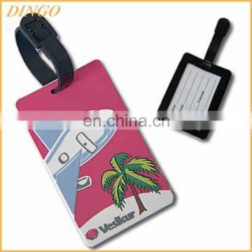 Promotional 3D Soft Custom PVC Luggage Tag