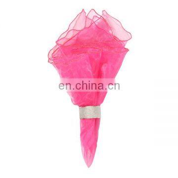 Snow Yarn Napkin for Wedding Party photo-6