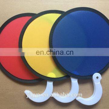 customized kids foldable frisbee with pouch