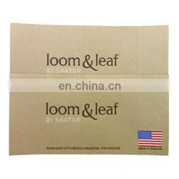 Custom Embroidery Woven Printing Satin Label for Mattress photo-5