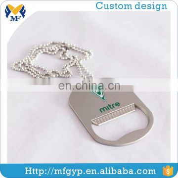 Wholesale sale beer botter dog tag