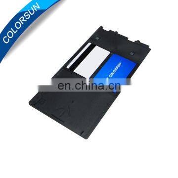 New Design pvc extra large plastic tray PVC Card Tray for Canon G Printers