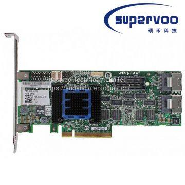 Adaptec 6805 SGL ASR-6805 2270100-R 6Gb/s 8-Port Intelnal PCI-Express SAS/SATA Controller Card 512M