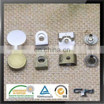 201 and 304 steel high quality button hook and eye for trousers