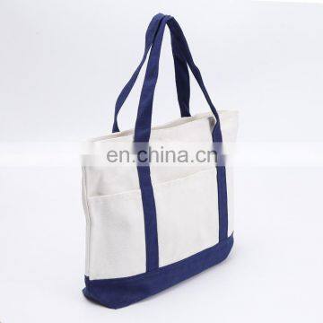 Tote Style and Cotton Canvas Tote Bag Item Canvas Tote Bags Bulk With Pocket Infront photo-2