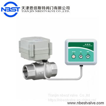 For Water Leak Control DC24V  1/2inch Electric shut off Valve