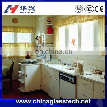 Waterproof better ventilation doubel glazing glass upvc profile standard kitchen window size