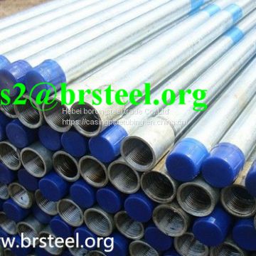 high quality galvanized steel  pipes