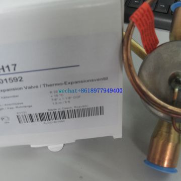 Eemerson types TX6-H16,TX6-H14,TX6-N17 Thermal Expansion Valves