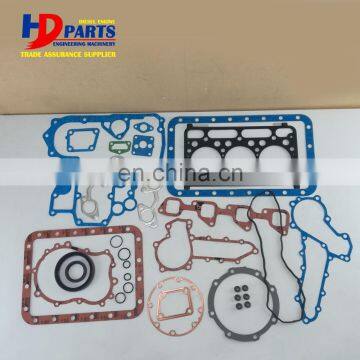 For kubota engine D1803 full gasket kit with head gasket