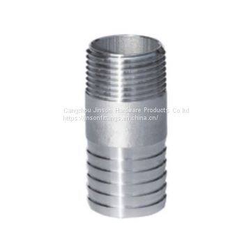 THREADED HOSE NIPPLE  Stainless Steel Hose Nipple  Thread Fittings for sale