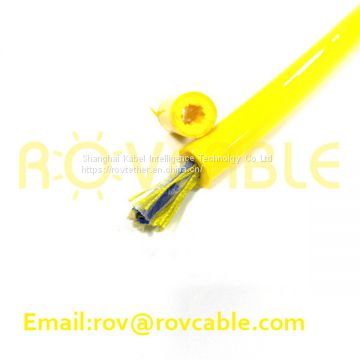 Armoured Singlemode Optic Fibre Neutrally Buoyant ROV Cable