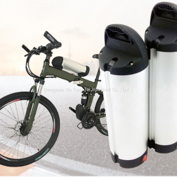 bottle type 36v or 48v electeric bike lithium ion battery pack