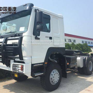 SINOTRUK HOWO Prime Mover Truck Euro 2 371HP 6x6 Full Wheel Drive Tractor Truck