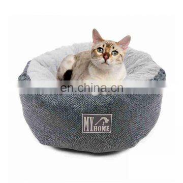 High Quality And Durable Use Of Various Round Designer Cat Bed Luxury