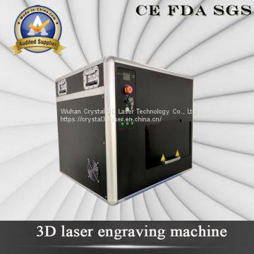 Mini 3D Crystal DIY Laser Engraving Machines for Glass Decor for Sale