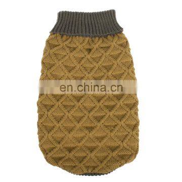 Wholesale Factory Manufacturer Custom Cotton Hand Crochet Knitted Cat Pet Dog Clothes Sweater For Dog photo-5