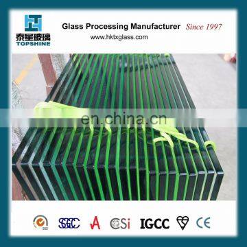 Polished Edge 10mm 12mm Tempered Shower Door Partition Glass Price photo-3