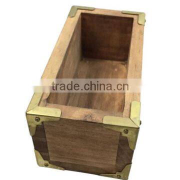 Custom Small Vintage Wooden Crate