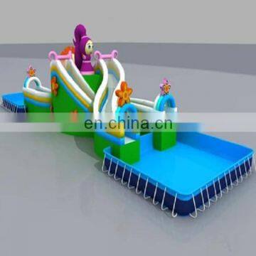 Factory popular cheap high quality inflatable water play toys swimming pool for kids