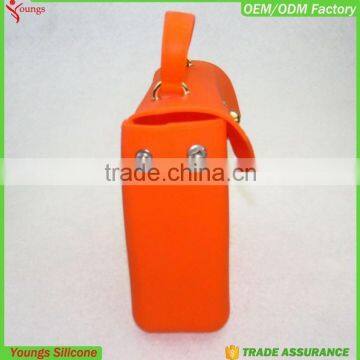 2016 Fashion Shopping Silicone Jelly Handbag/ Silicone Storage Bag for Women Quality Choice photo-4