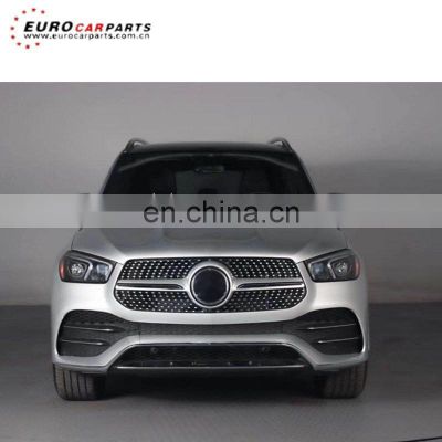 GLE class w167 Ti style body kit fit for 2020year W167 sport front bumper fender rear bumper body kit for car