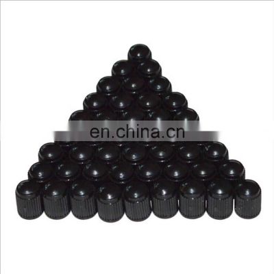 Black Plastic Tire Valve Dust  for Car