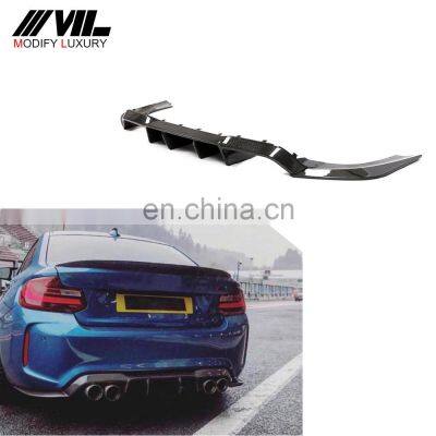 Modify Luxury 2Series Carbon Fiber Auto Car Bumper Diffuser for BMW F87 M2 M2C Coupe