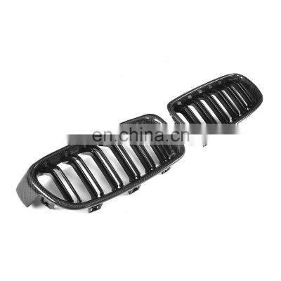 Glossy black grill for BMW M3 F30 carbon F35 2012-2016