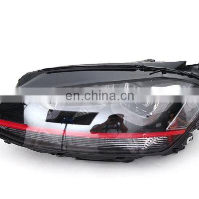 High Power Plastic Headlight Lamps For Volkswagen VW Golf 7 VII MK7 GTI Style photo-5