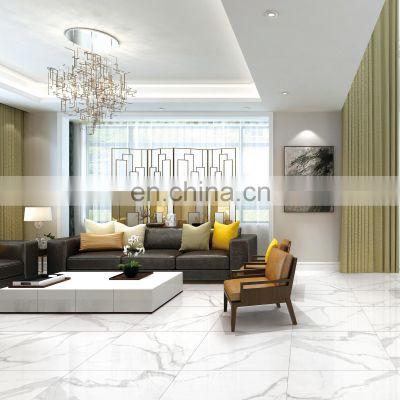 2020 new design vitrifiedshinny full polished glazed marble Carrara 800x800 floor tiles JM82101D