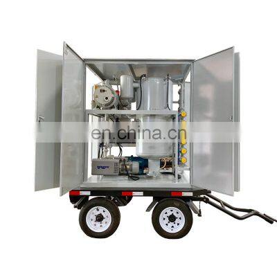 Aging transformer oil purifier