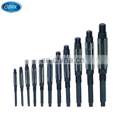 38-44mm Cutting Diameter Adjustable Manual Reamer Straight Shank 6 Flute Cutting Reaming Tools