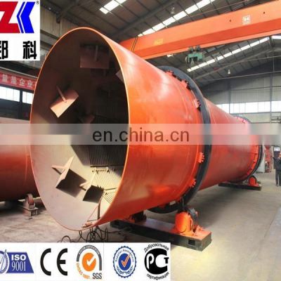 Popular fertilizer drying machine, gypsum powder rotary dryer with ISO9001:2008, CE