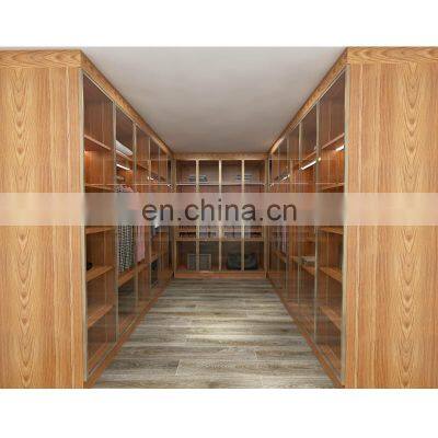 Factory Price Cloths storage cabinet modern dressing room walk in Wardrobe