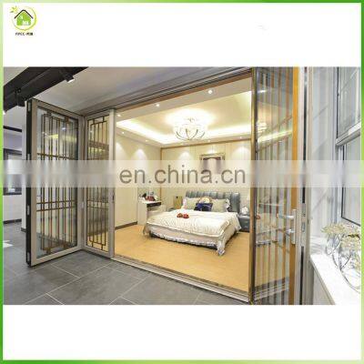 Heat Insulation Material Soundproof Glass Folding Door