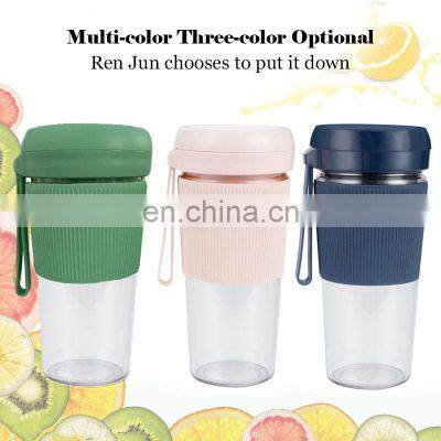 Bottle Unbreakable Fruit Cup Mixer Hot Sell Fresh Mini Rechargeable USB Portable Juicer Blender photo-4