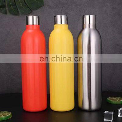 Custom Logo Portable Insulated Stainless Steel Sport Bottle Thermos Vacuum Flasks