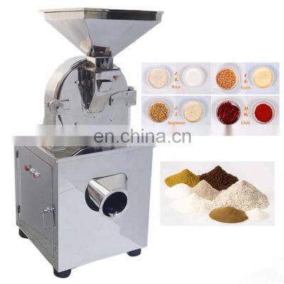 Automatic food powder making crushing grinding milling machine auto commercial dry foods crusher pulverizer cheap price for sale