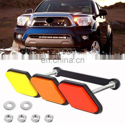 Factory Car Grille Auto Car Badge Emblem Decoration Label Car Products Replacement for 4Runner Tundra Sequoia Rav4 Highlander