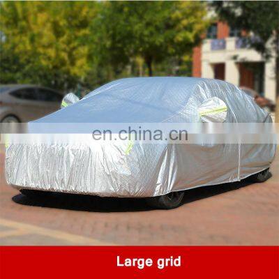 Manufacturers Sell Cotton Thickened Snow Ice Hail Sun Shade UV Car Cover Oxford Sunshade Car Cover Aluminum Foil Car Clothes photo-4