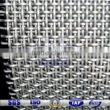 electro galvanized crimped wire mesh construction mesh| metal building materials