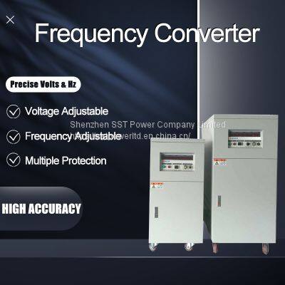 30KVA Three Phase 50Hz 60Hz 400HZ 220V to 380VAC Varible Voltage And Frequency Power Supply photo-4