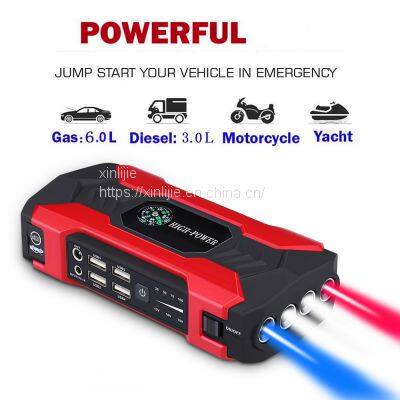 Car Jump Starter Car Battery Emergency Start Power Supply 12V Multi-function